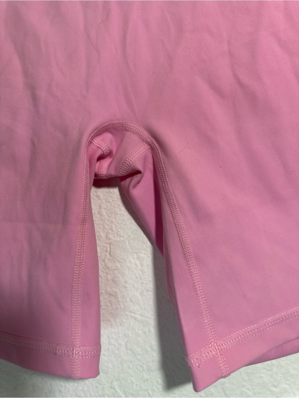Astoria Activewear Bright Pink 6" Inseam Biker Shorts Size Large - Picture 4 of 5